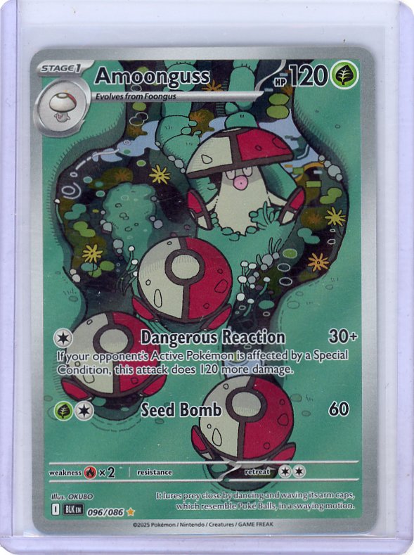 Pokemon: Amoonguss SV: Black Bolt #096/086