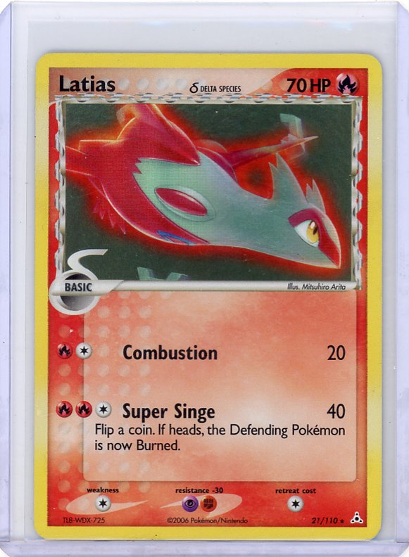 Pokemon: Latias (Delta Species) Holon Phantoms #21/110