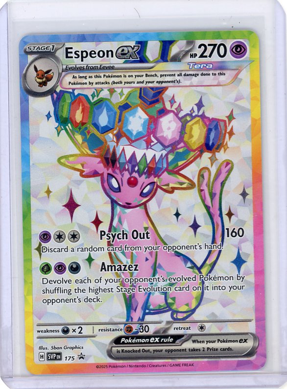 Pokemon: Espeon ex SV: Scarlet & Violet Promos #175