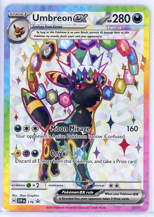 Pokemon: Umbreon ex SV: Scarlet & Violet Promos #176