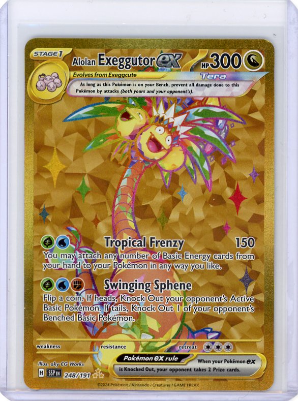 Pokemon: Alolan Exeggutor ex SV08: Surging Sparks #248/191