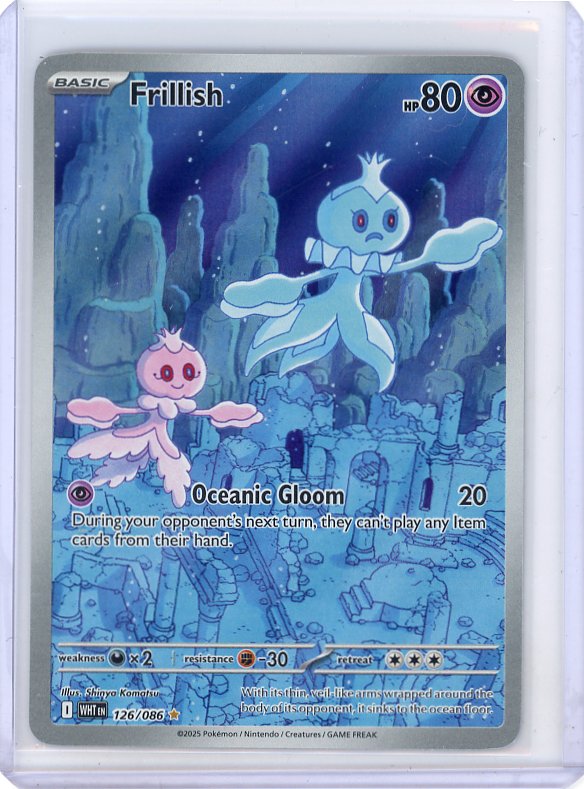 Pokemon: Frillish SV: White Flare #126/086