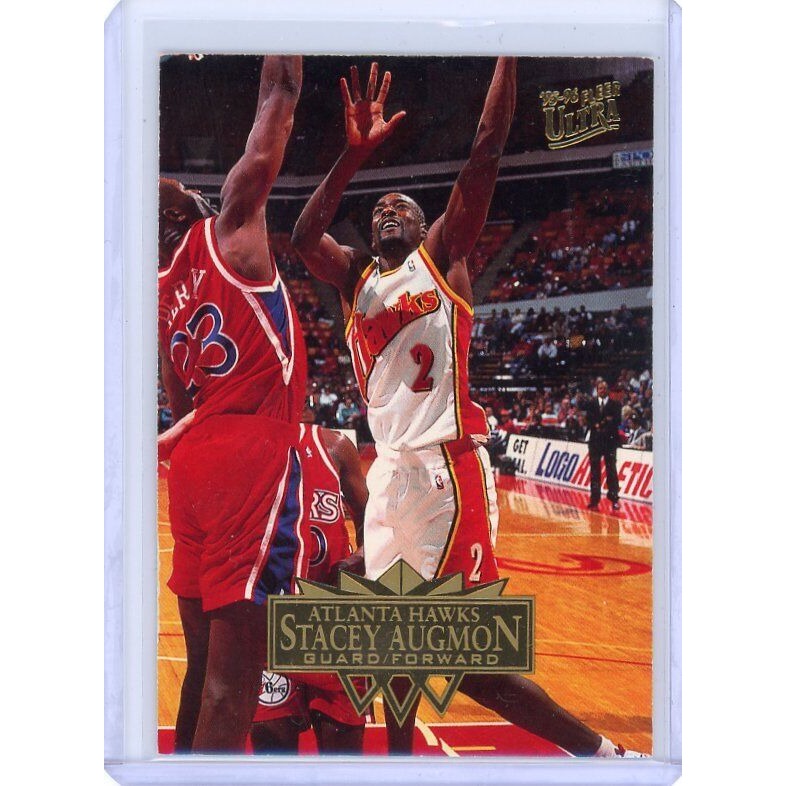 1995-96 Atlanta Hawks Stacey Augmon Fleer Ultra #1