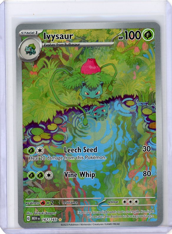Pokemon: Ivysaur SV: Scarlet & Violet 151 #167/165