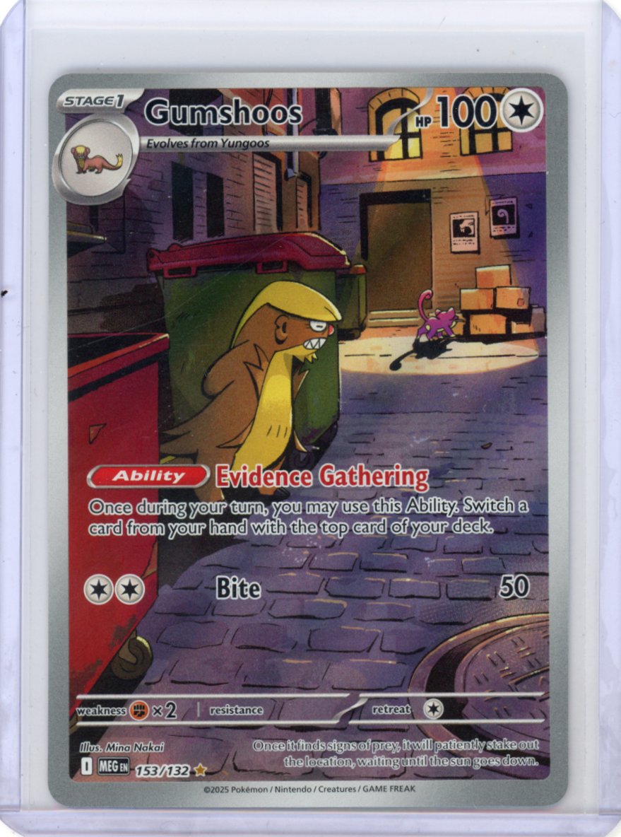 Pokemon: Gumshoos ME01: Mega Evolution #153/132