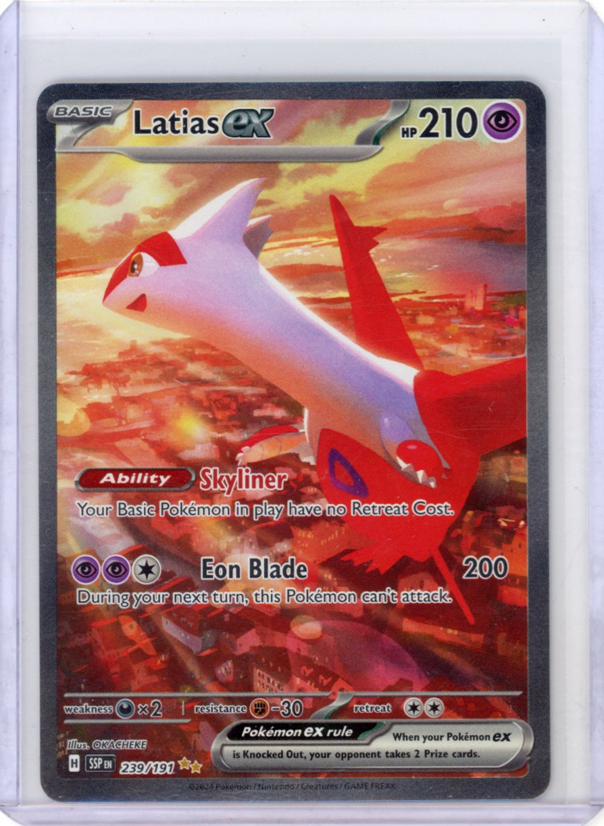 Pokemon: Latias ex SV08: Surging Sparks #239/191