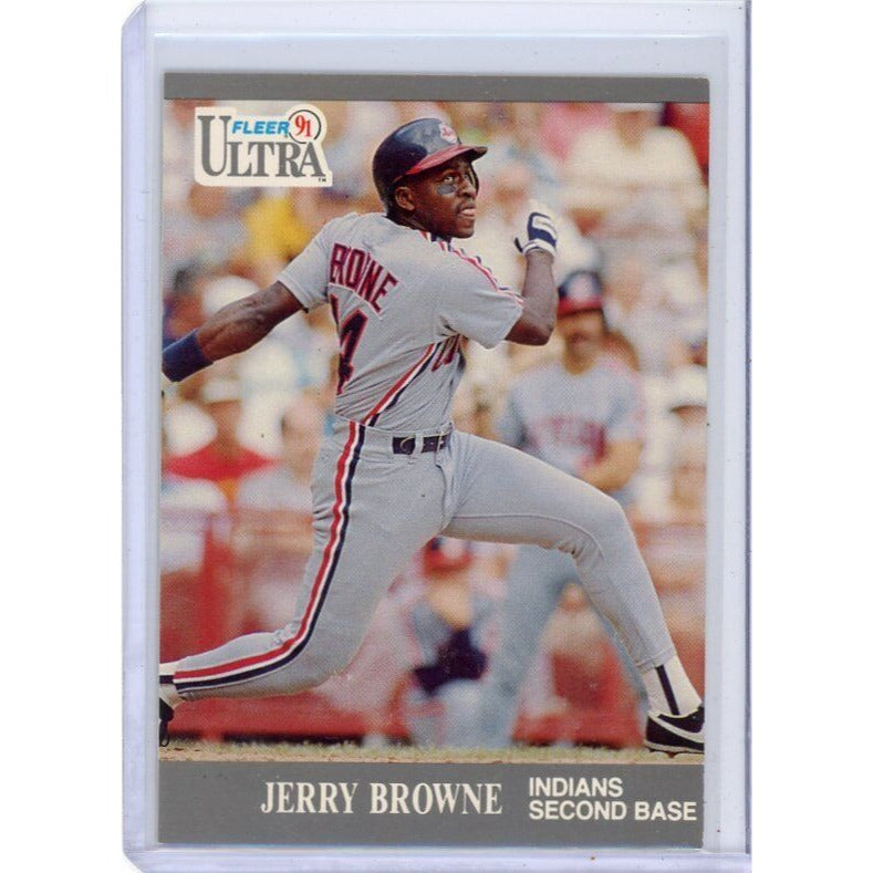 1991 Cleveland Indians Jerry Browne  Ultra #108