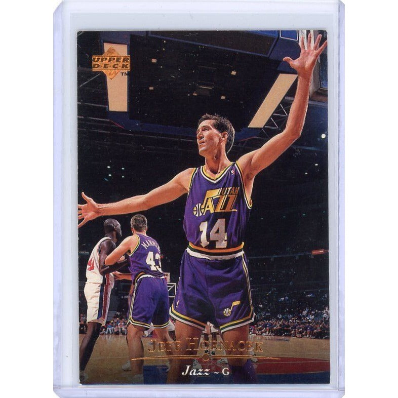 1995-96 Utah Jazz Jeff Hornacek Upper Deck #183