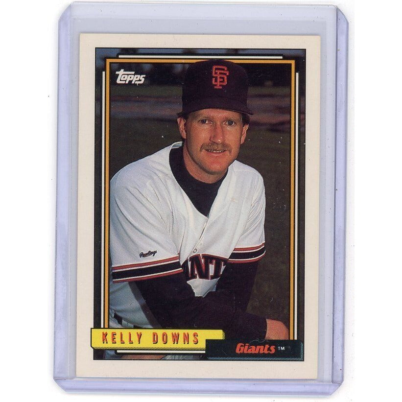 1992 San Francisco Giants Kelly Downs Topps #573