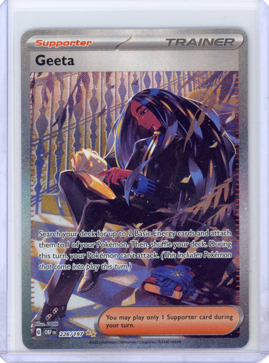Pokemon: Geeta SV03: Obsidian Flames #226/197