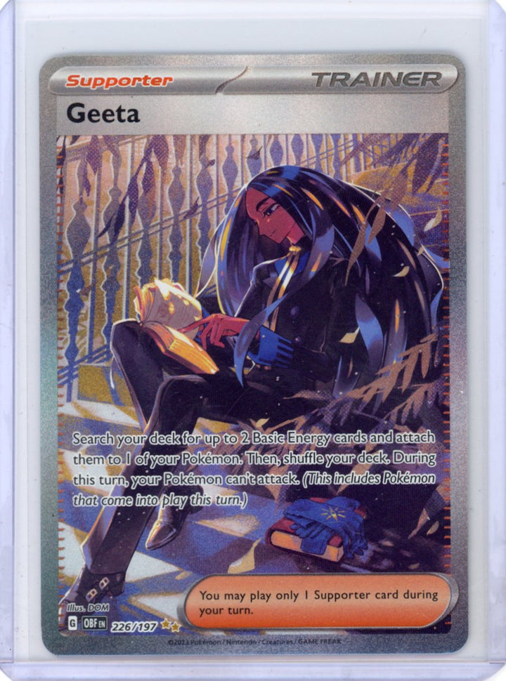 Pokemon: Geeta SV03: Obsidian Flames #226/197