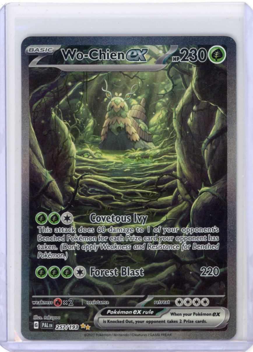 Pokemon: Wo-Chien ex SV02: Paldea Evolved #257/193