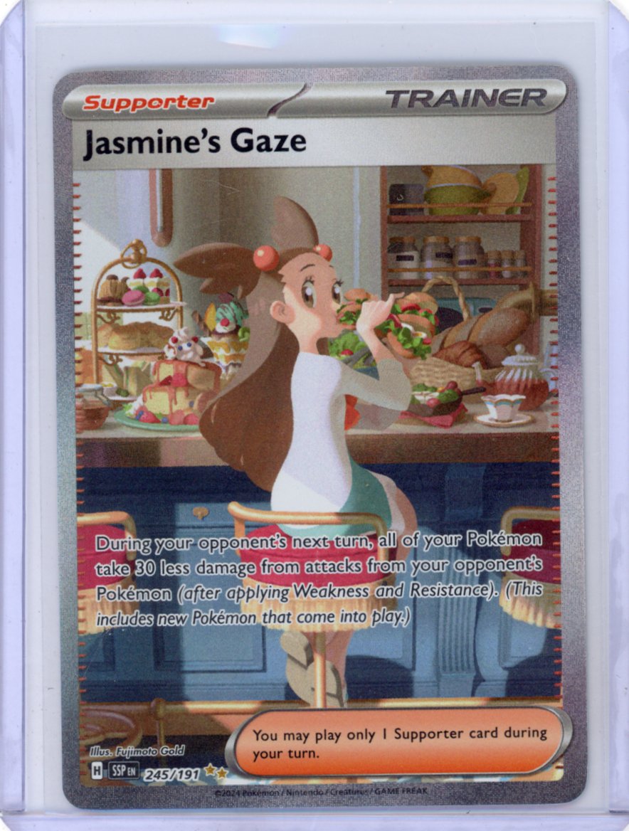 Pokemon: Jasmine's Gaze SV08: Surging Sparks #245/191