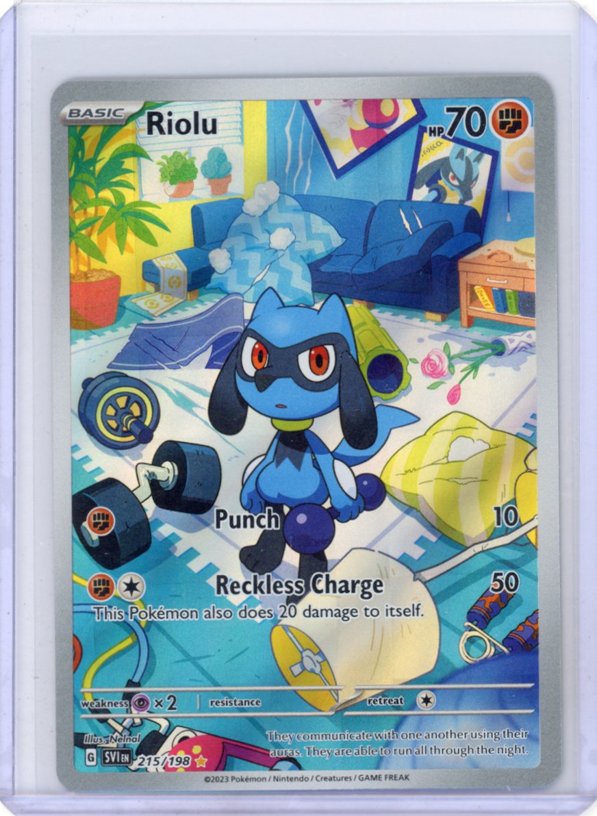 Pokemon: Riolu SV01: Scarlet & Violet Base Set #215/198