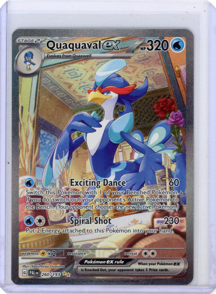 Pokemon: Quaquaval ex SV02: Paldea Evolved #260/193