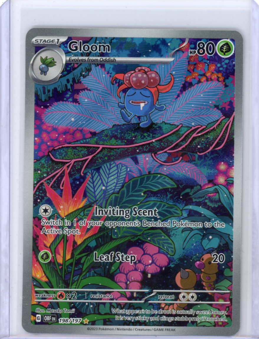 Pokemon: Gloom SV03: Obsidian Flames #198/197