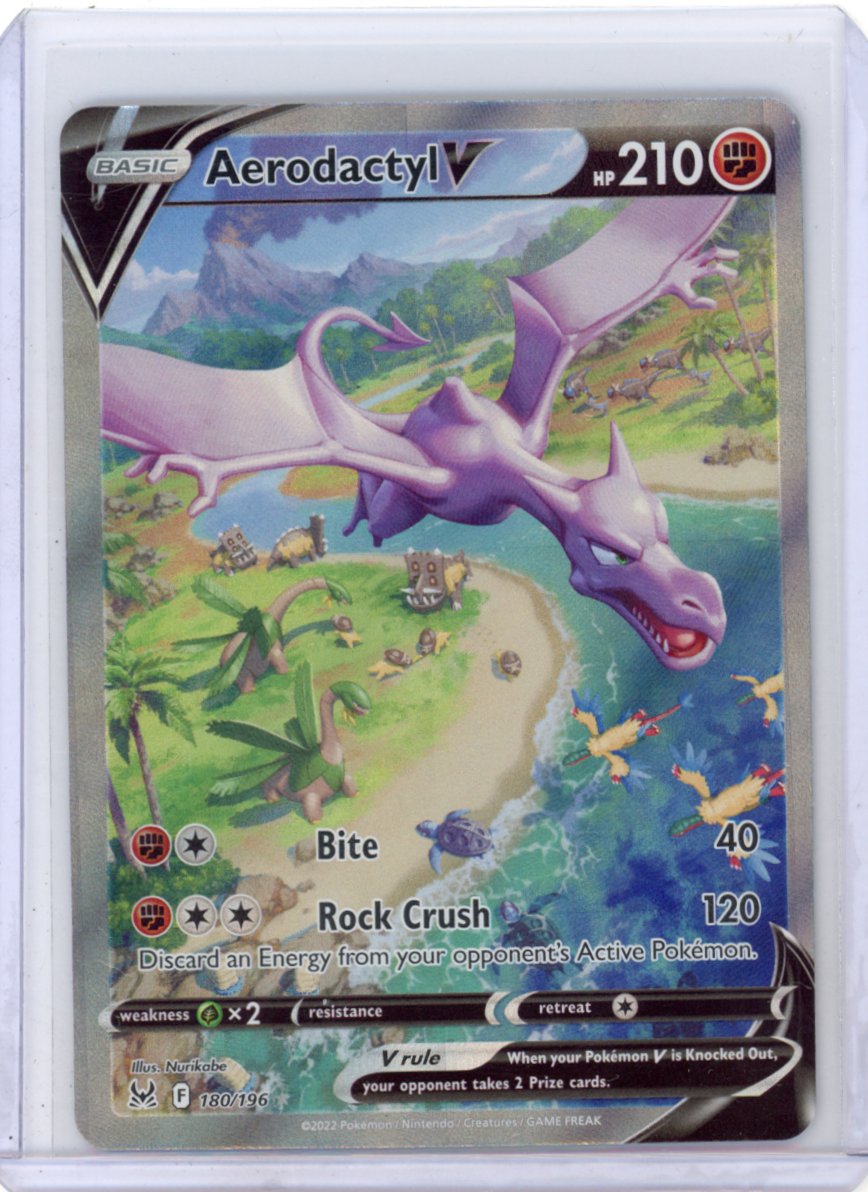 Aerodactyl V (Alternate Full Art) SWSH11: Lost Origin #180/196