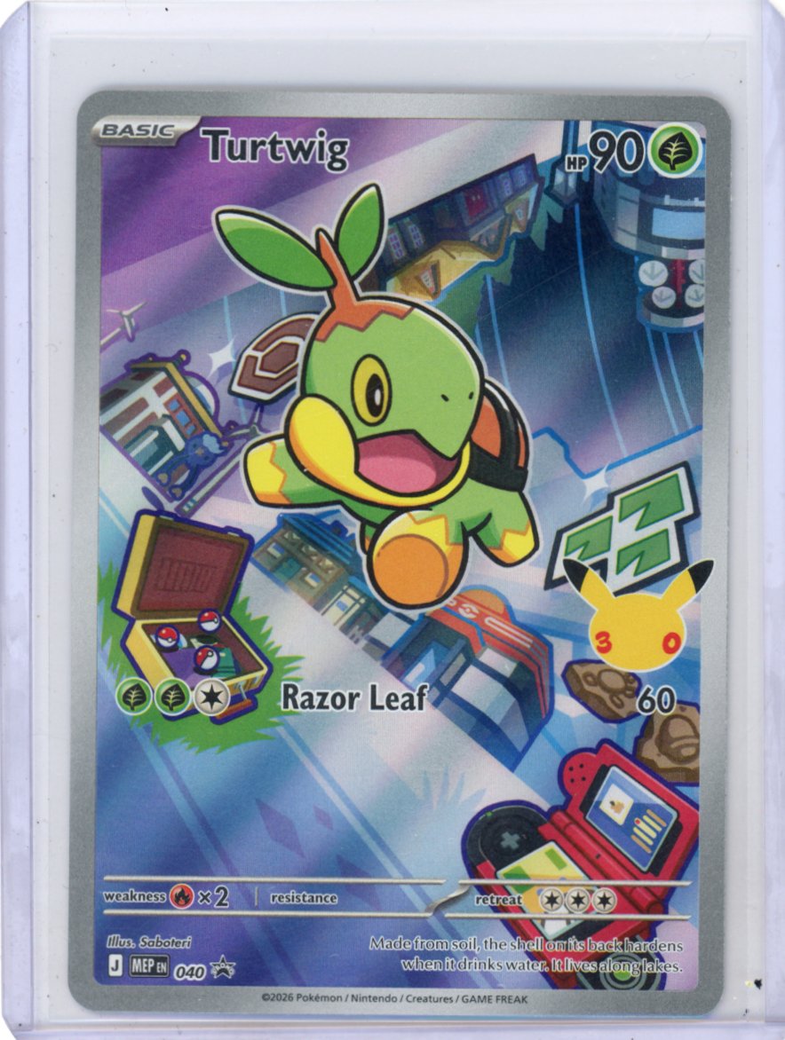 Turtwig - ME: Mega Evolution Promo #040