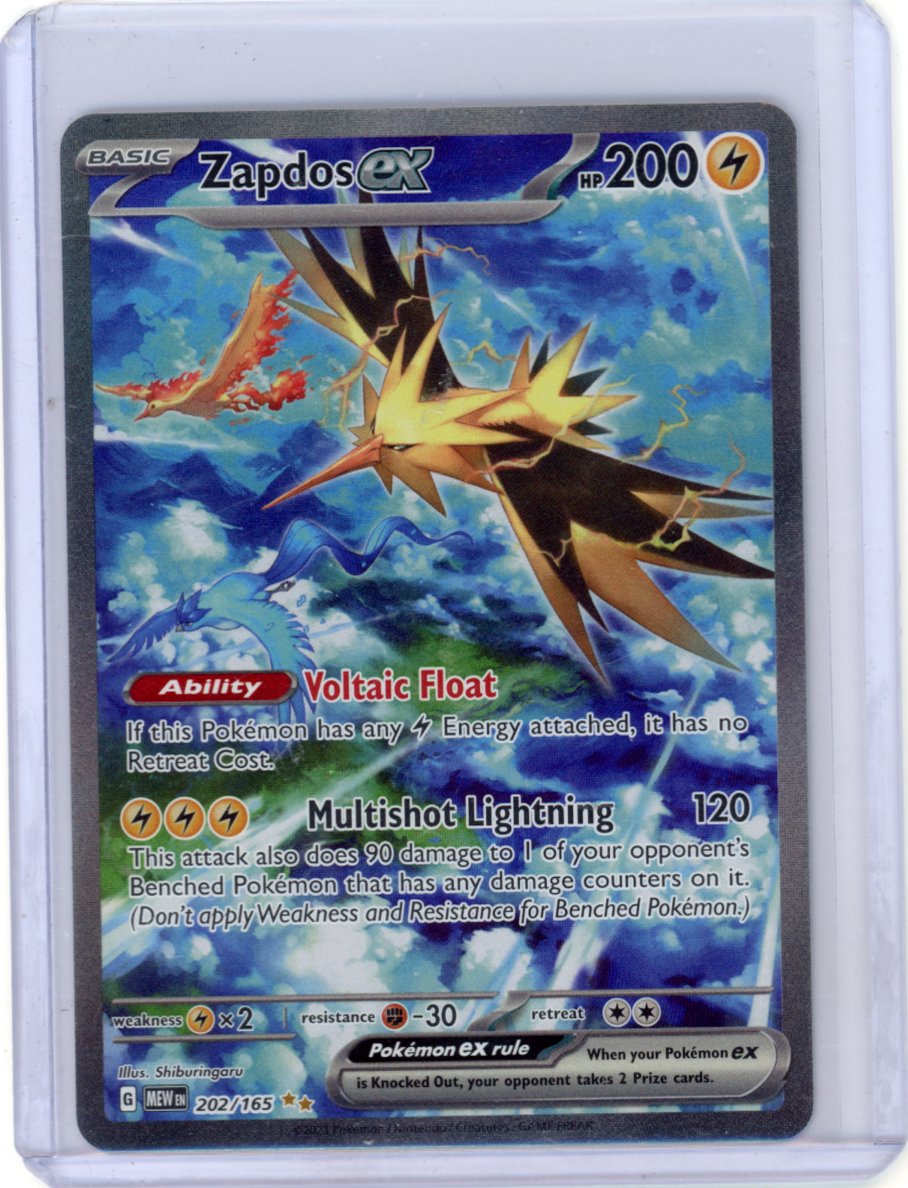 Zapdos ex - SV: Scarlet & Violet 151 #202/165