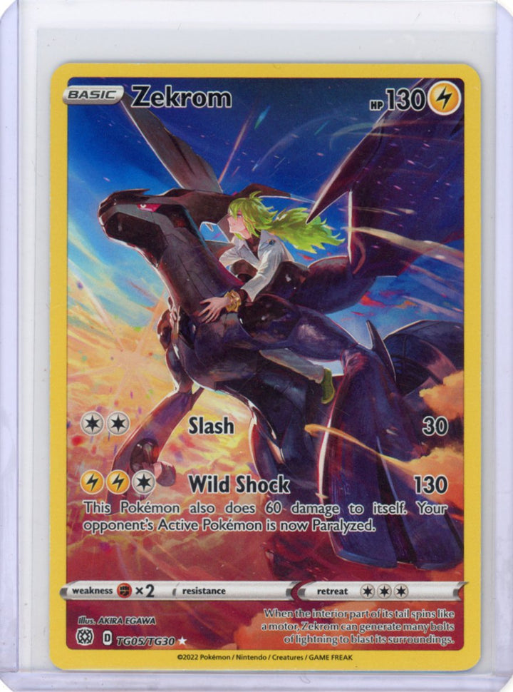 Zekrom - SWSH09: Brilliant Stars Trainer Gallery #TG05/TG30