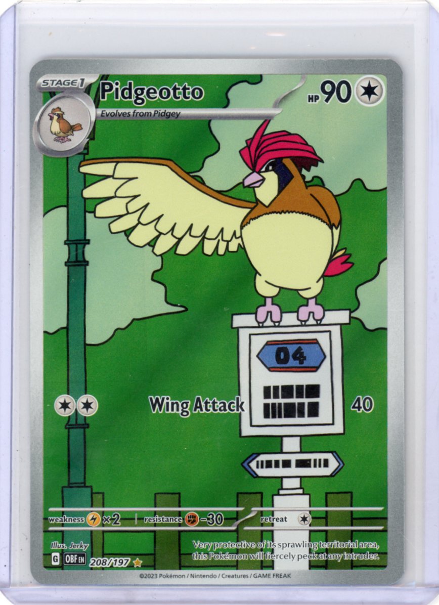 Pidgeotto - SV03: Obsidian Flames #208/197