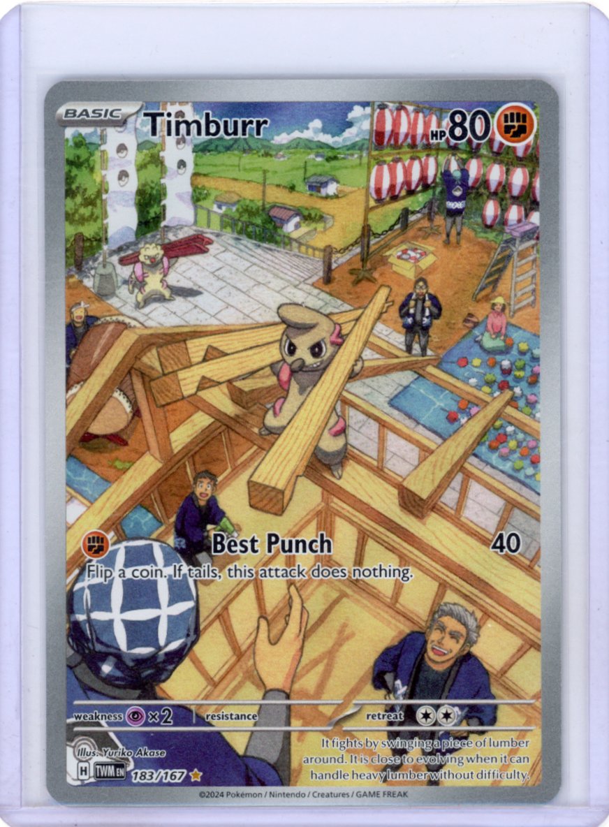 Timburr - SV06: Twilight Masquerade #183/167