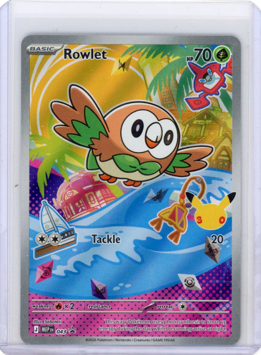 Rowlet - ME: Mega Evolution Promo #043