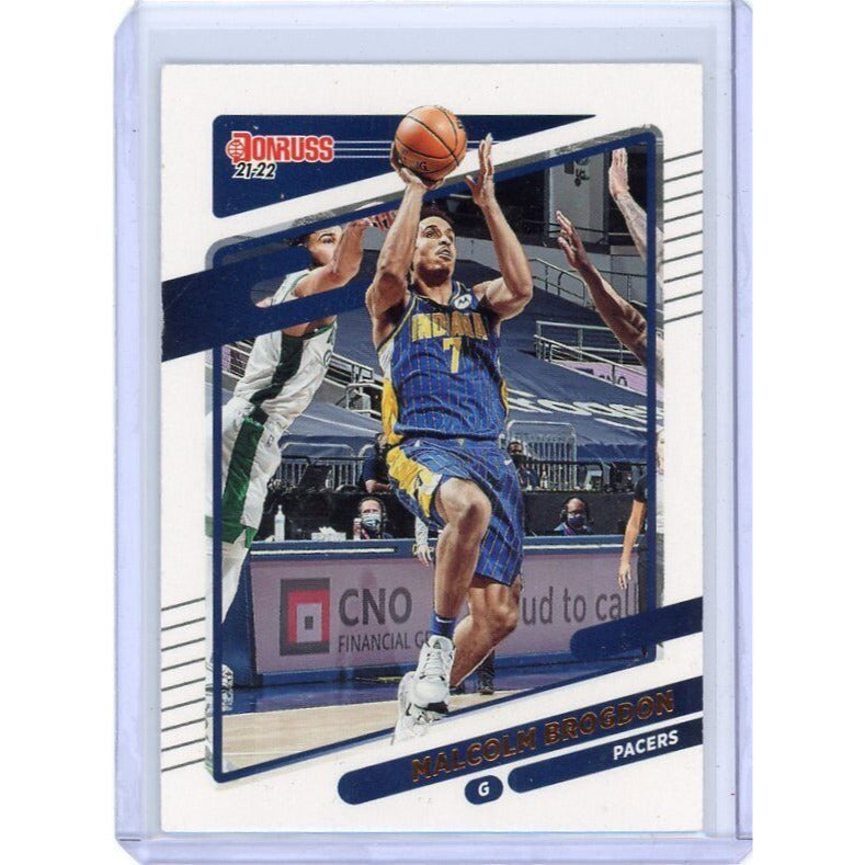 2021-22 Indiana Pacers Malcolm Brogdon Donruss #184