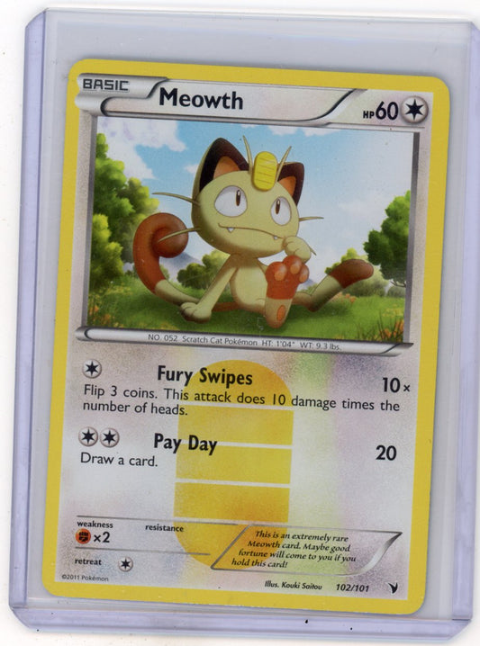 Meowth - Noble Victories #102/101