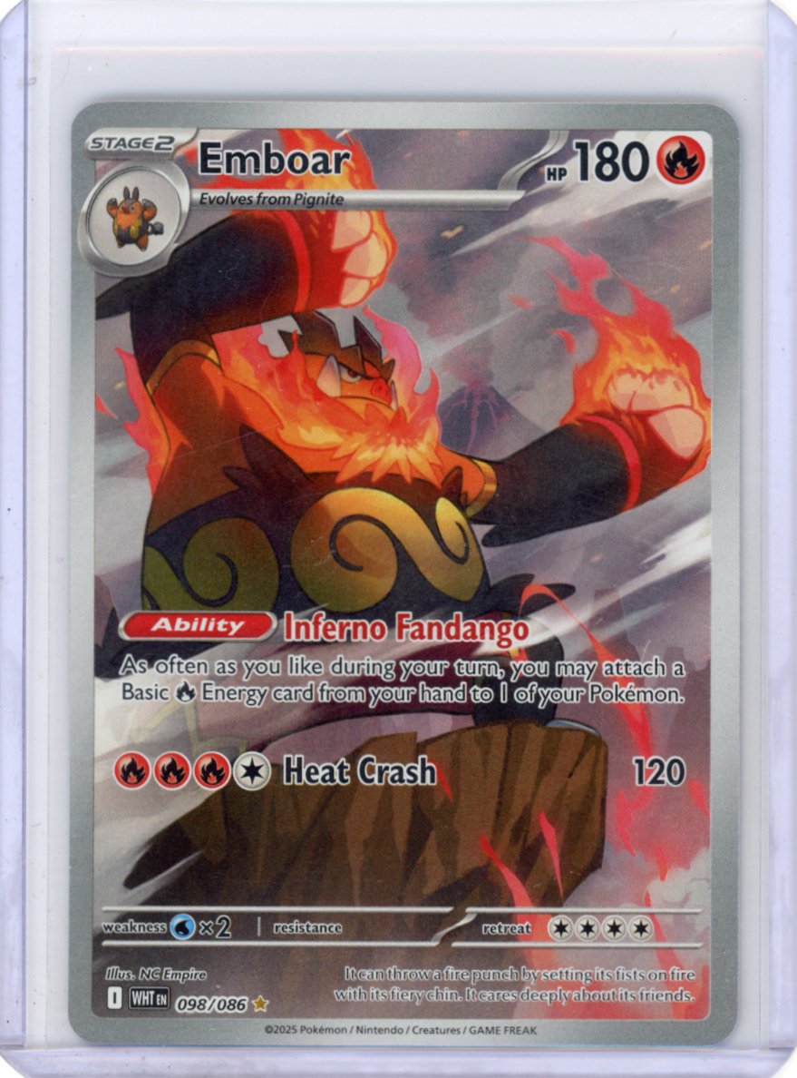 Emboar - SV: White Flare #098/086