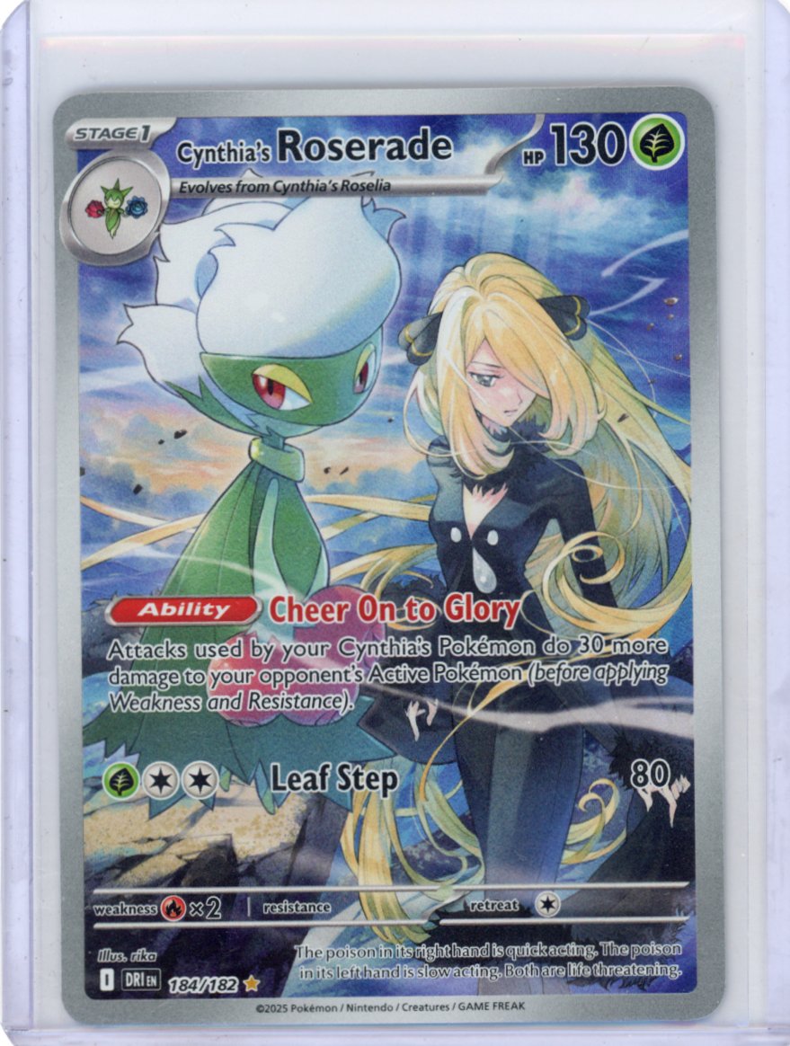 Cynthia's Roserade - SV10: Destined Rivals #184/182