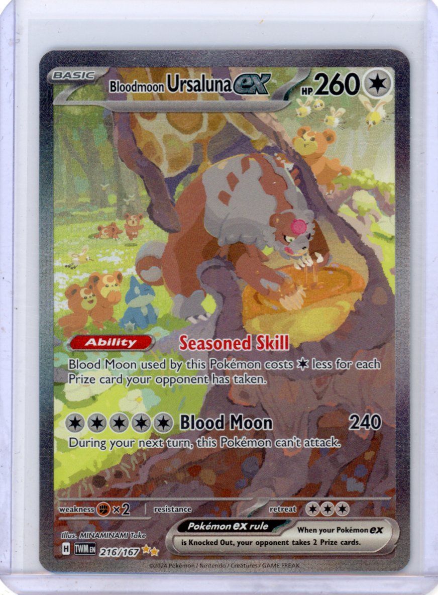 Bloodmoon Ursaluna ex - SV06: Twilight Masquerade #216/167
