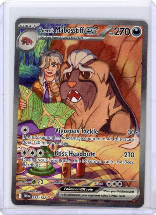 Arven's Mabosstiff ex - SV10: Destined Rivals #235/182