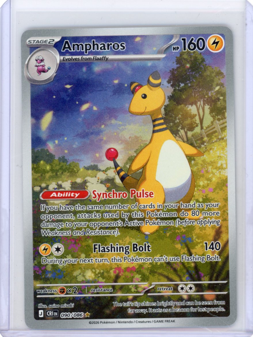 Ampharos - ME04: Chaos Rising #090/086