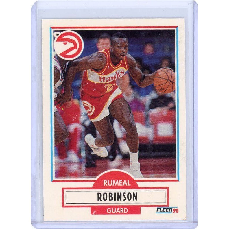 1990-91 Atlanta Hawks Rumeal Robinson Fleer Update #U-4