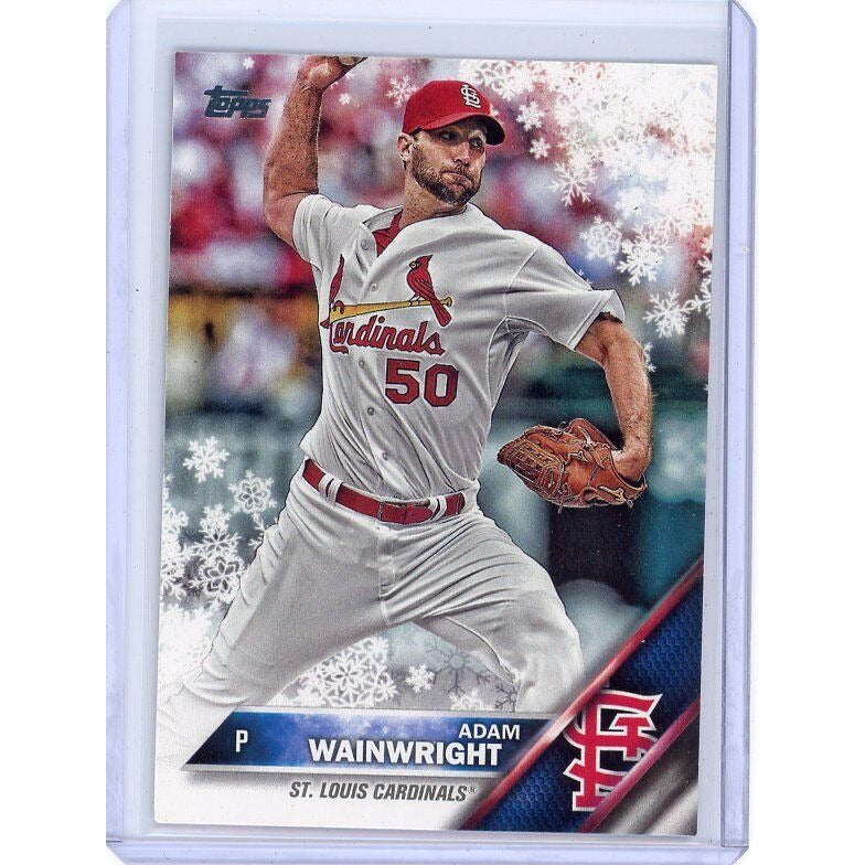 2016 Washington Nationals Adam Wainwright Topps Holiday #HMW143