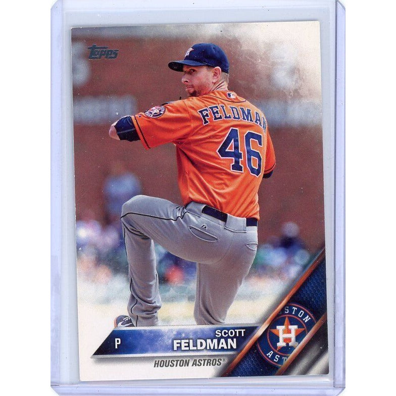 2016 Houston Astros Scott Feldman Topps #282