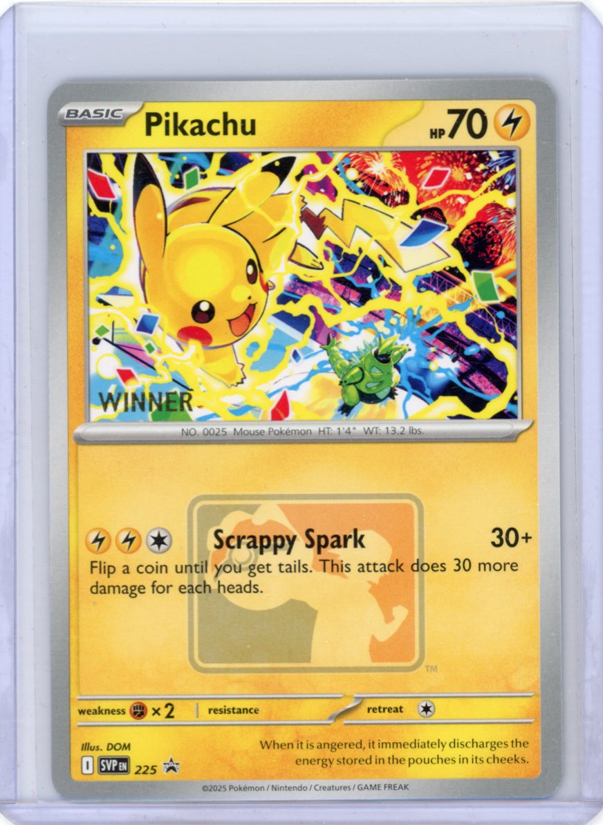 Pikachu - SV: Scarlet & Violet Promo Cards #225