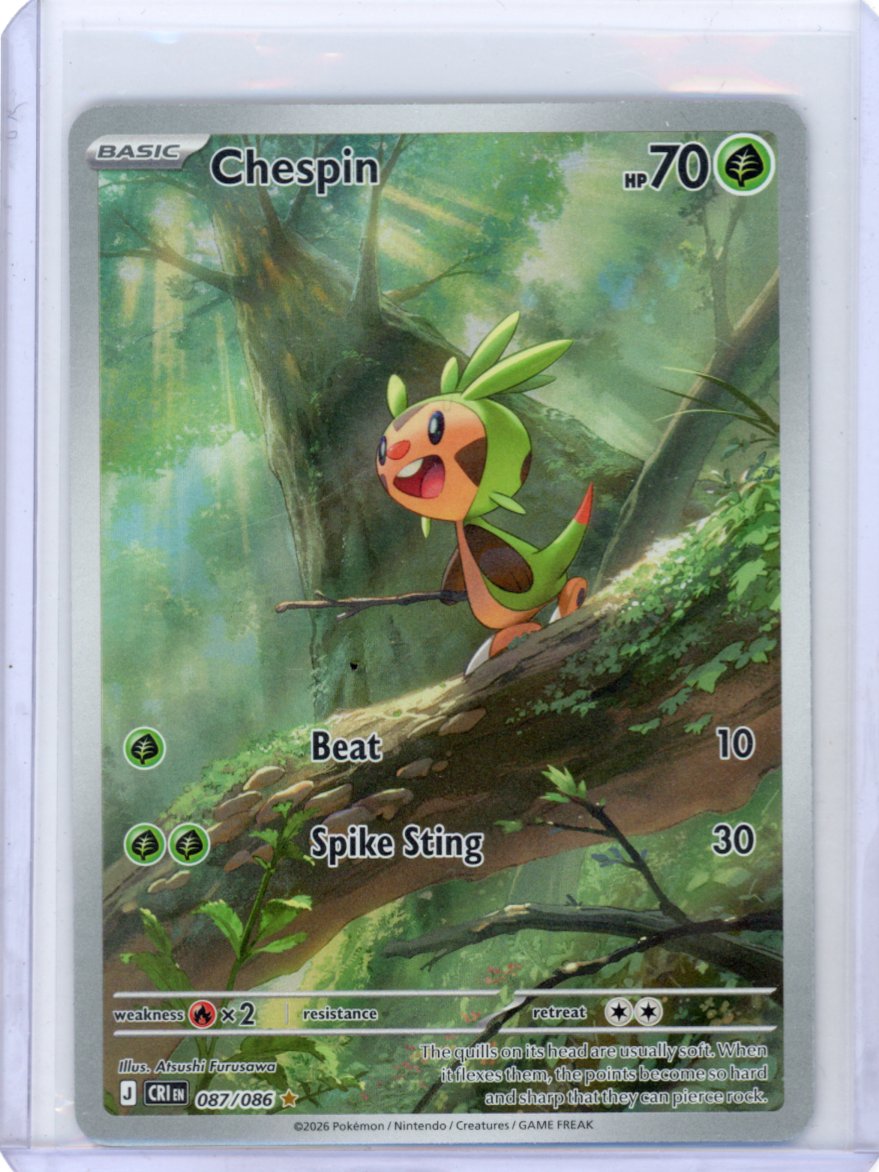 Chespin - ME04: Chaos Rising #087/086