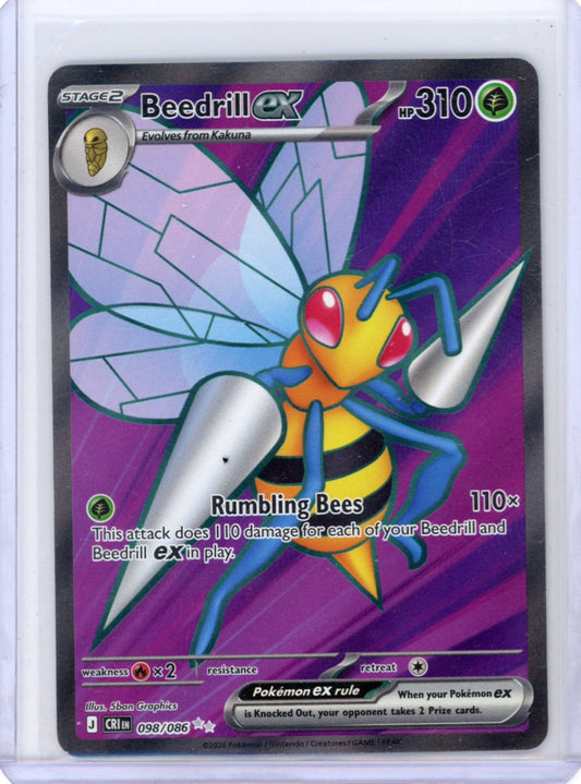 Beedrill ex - ME04: Chaos Rising #098/086