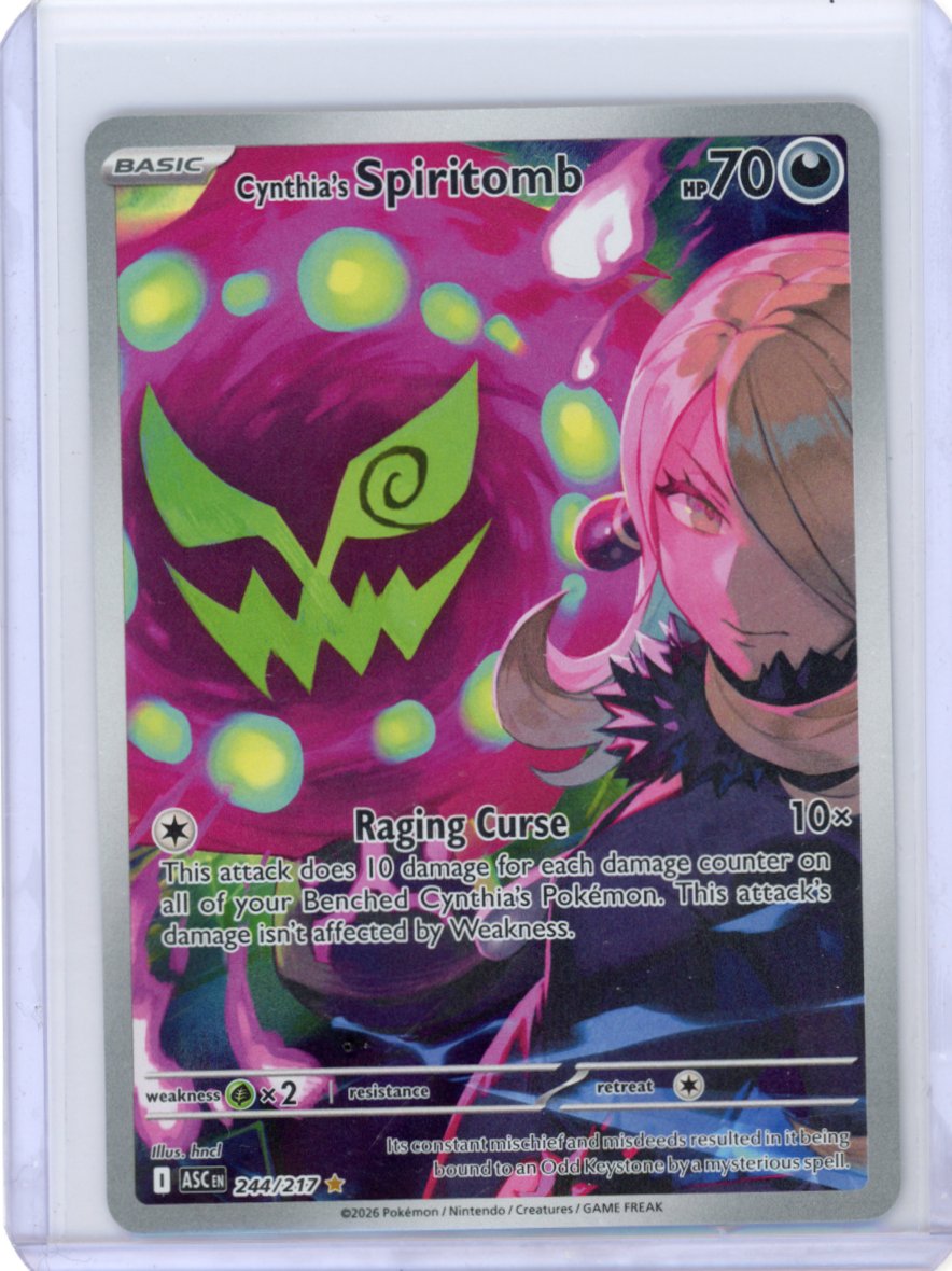 Cynthia's Spiritomb - ME: Ascended Heroes #244/217