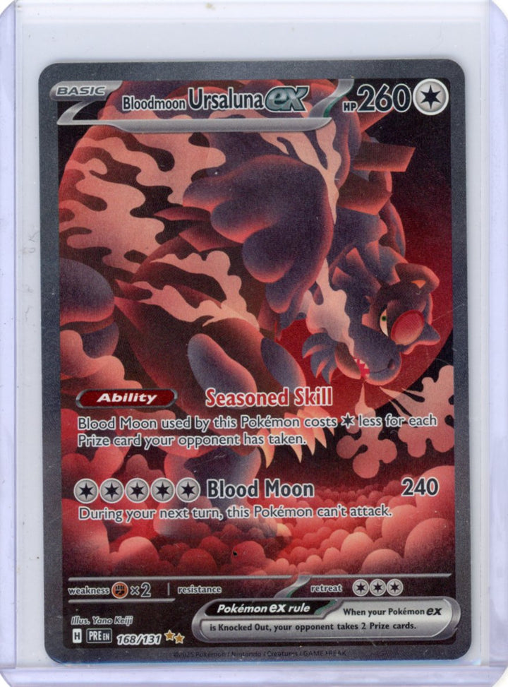 Bloodmoon Ursaluna ex - SV: Prismatic Evolutions #168/131