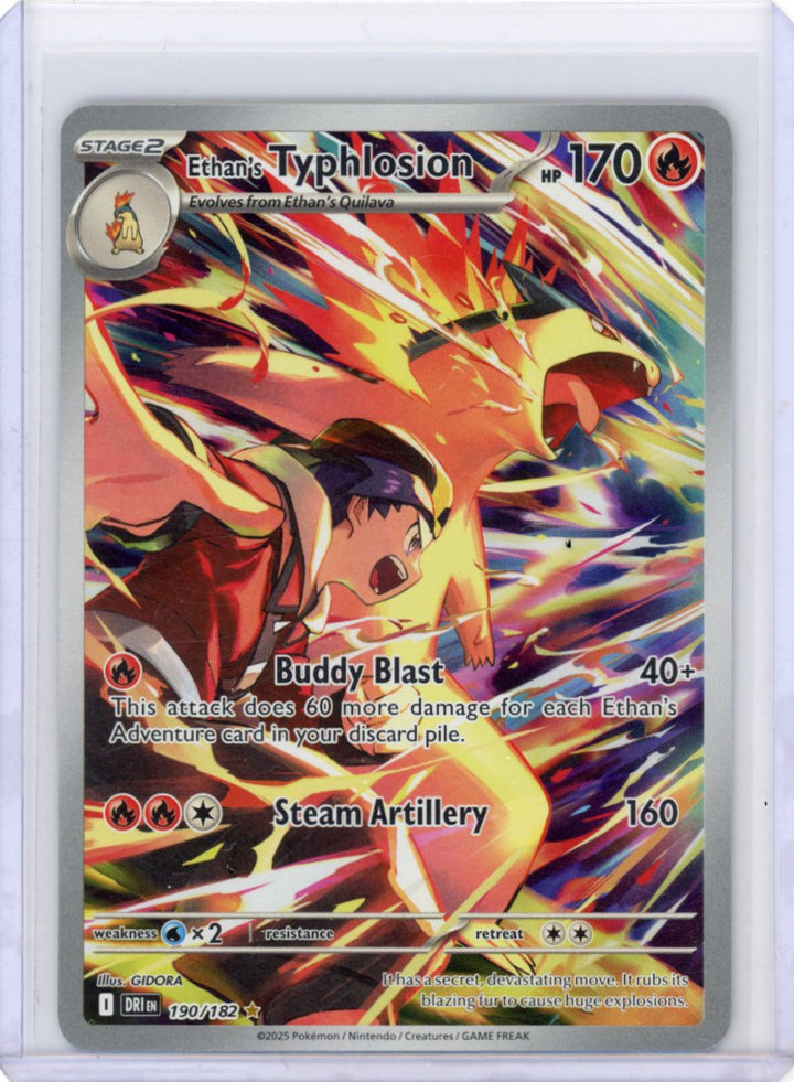 Ethan's Typhlosion - SV10: Destined Rivals #190/182