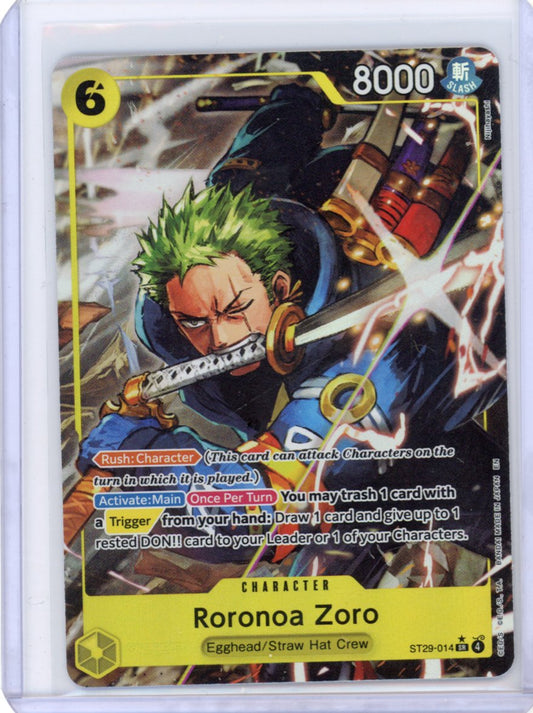 Roronoa Zoro (Full Art) Starter Deck 29: Egghead #ST29-014
