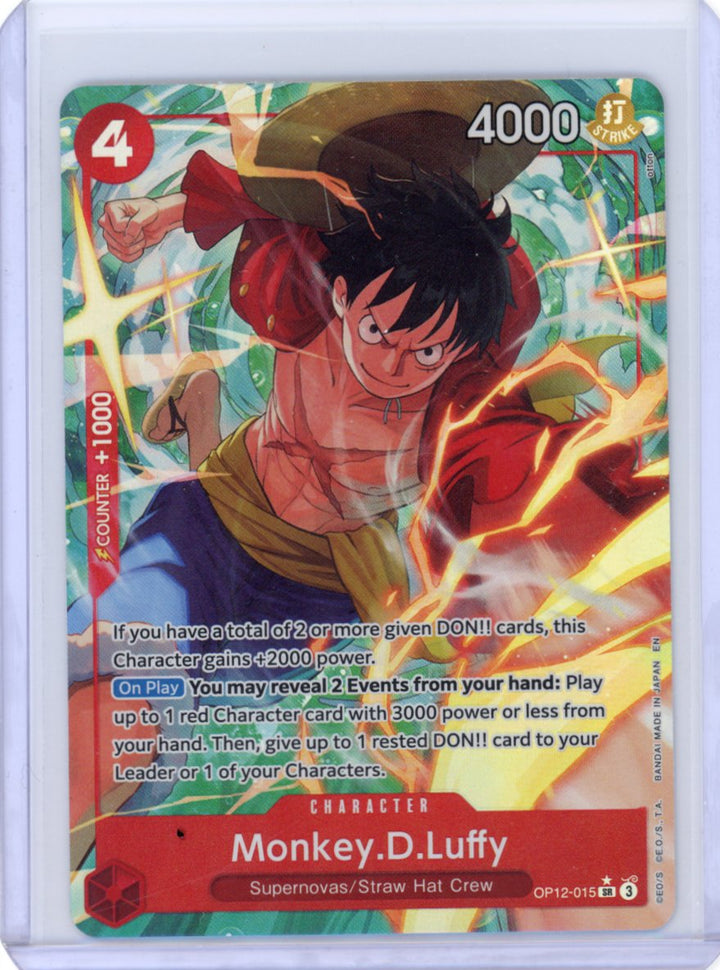 Monkey D. Luffy (Alternate Art) Legacy of the Master #OP12-015