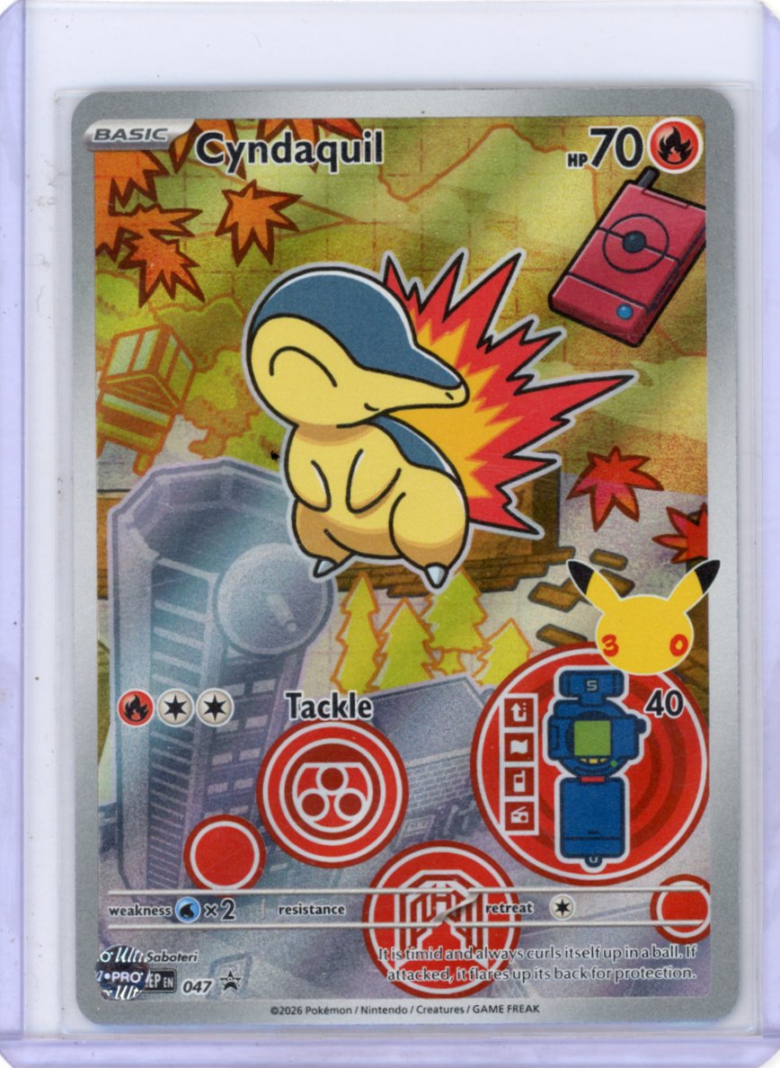 Cyndaquil - ME: Mega Evolution Promo #047