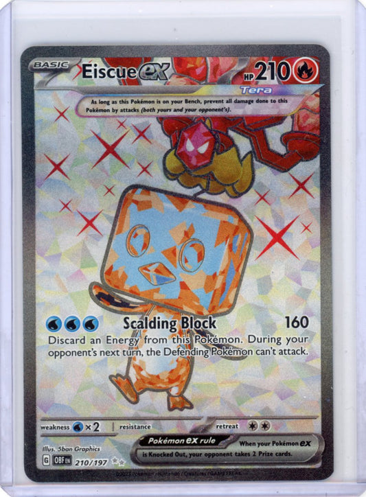 Eiscue ex - SV3: Ruler of the Black Flame #121/108