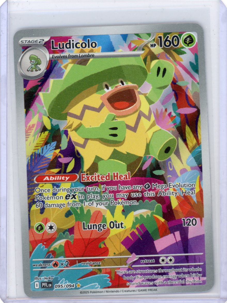 Ludicolo - ME02: Phantasmal Flames #095/094