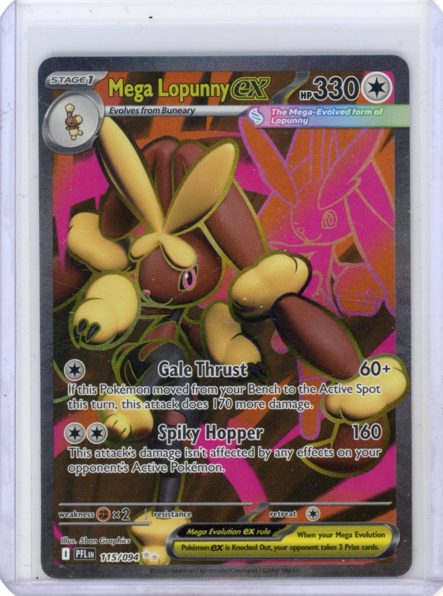 Mega Lopunny ex - ME02: Phantasmal Flames #115/094