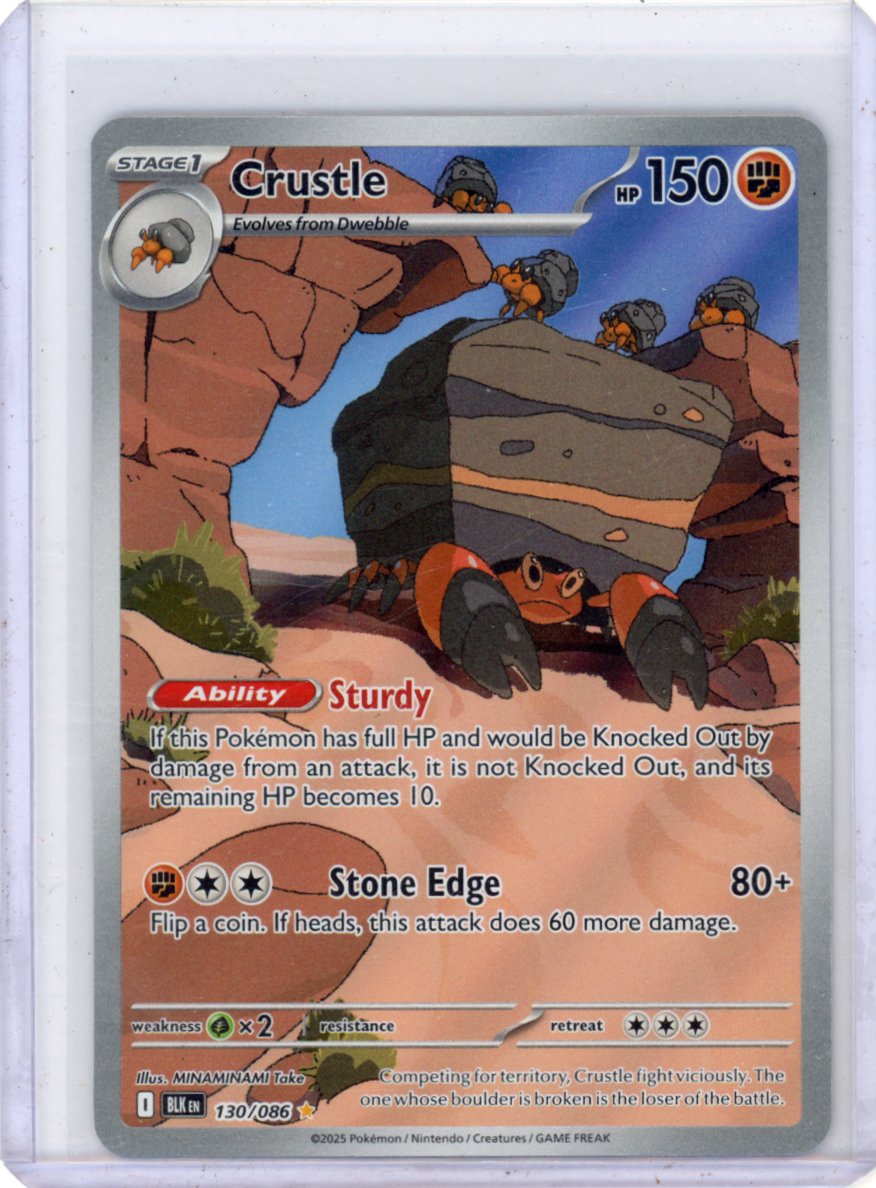 Crustle - SV: Black Bolt #130/086